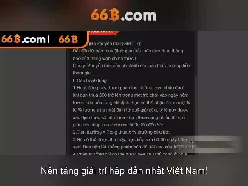 Giới Thiệu 66B – Nhà Cái Slot Trực Tuyến Uy Tín Số 1 Châu Á - 66B